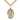 14kt Gold Filled Medium Our Lady of Perpetual Help Medal Necklace 1 x 1/2 inches 24 inch chain Bliss