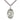 Sterling Silver Our Lady of Perpetual Help Pendant Necklace 1x1/2 inch with 24 inch Chain by Bliss