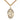 14kt Gold Filled St. Elizabeth Ann Seton Medium Patron Saint Medal Necklace 1 x 1/2 inch with 24 inch Chain by Bliss