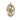 14kt Solid Gold St. Margaret of Scotland patron saint medal pendant 1 x 1/2 by Bliss Manufacturing
