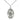 Sterling Silver St. Margaret of Scotland Patron Saint Medal Necklace 1 x 1/2 with 18 inch Chain by Bliss