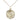 14kt gold filled St. Vincent de Paul medal necklace, medium 3/4 x 5/8 inch pendant with 18 inch chain, handcrafted by Bliss
