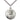 Sterling Silver St. Louise de Marillac Patron Saint Medal Necklace 1 inch by 7/8 inch with 24 inch chain by Bliss