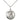 Sterling Silver St. Louise Patron Saint Medal Necklace 3/4 x 5/8 inches with 18 inch chain by Bliss