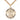14kt Gold Filled St. Michael Archangel medium patron saint medal necklace with 24 inch chain by Bliss