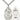 Sterling Silver St Michael Archangel Patron Saint Medal Necklace 1 1/8 x 5/8 with 24 inch Chain by Bliss