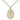 14kt gold filled medium St. Michael patron saint medal necklace 3/4 x 1/2 inches with 18 inch chain by Bliss