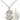 Sterling Silver St. Michael Archangel Medal Necklace 3/4 x 1/2 inches with 18 inch chain by Bliss