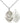 Sterling Silver St. Michael Archangel Medal Necklace 3/4 x 1/2 inches with 18 inch chain by Bliss