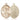 14kt solid gold St. Michael Air Force medal pendant, 1 inch by 5/8 inch, handcrafted by Bliss Manufacturing