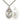 Sterling silver St. Christopher Navy military medal necklace with 24 inch chain by Bliss Manufacturing
