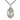Sterling silver St. Christopher patron saint medal necklace with 24 inch chain by Bliss Manufacturing