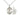 Sterling silver St. Christopher Army military medal necklace 3/4 x 1 inch with 18 inch chain by Bliss