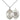 Sterling silver St. Christopher Coast Guard military medal necklace 3/4 x 1 inch with 18 inch chain by Bliss