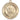 14kt Solid Gold St. Michael the Archangel Navy Medal Pendant 3/4 x 3/4 inch by Bliss Manufacturing