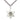 Sterling Silver Star of David with Cross Necklace 7/8 inch pendant on 24 inch chain by Bliss Manufacturing