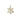 14kt Solid Gold Small Star of David with Cross Pendant 1/2 x 3/8 by Bliss Manufacturing