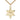 Large 14kt Gold Filled Star of David with Cross Necklace 1.25 inch pendant on 24 inch chain by Bliss