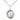 Sterling Silver Miraculous Medal Necklace 3/4 x 5/8 inches with 18 inch chain handcrafted by Bliss