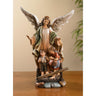 9 inch Guardian Angel statue with children hand-painted resin figurine Toscana Collection Catholic gift