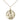 Gold Filled St. Gabriel the Archangel Medal Necklace 3/4 x 5/8 inches on 18 inch chain by Bliss Manufacturing USA