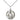 Sterling Silver St. Gabriel the Archangel patron saint medal necklace 3/4 inch on 18 inch chain by Bliss Manufacturing