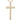 14kt gold filled extra large cross necklace 3 1/4 x 1 3/4 inches with 24 inch chain by Bliss