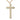 14kt Gold Filled Extra Large Cross Necklace 2 1/2 x 1 3/8 inches with 24 inch Chain by Bliss