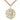 14kt gold filled St. Anthony patron saint medal necklace, 7/8 inch by 3/4 inch pendant on 24 inch chain, handcrafted by Bliss Manufacturing USA