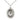 Sterling silver St. Christopher patron saint medal necklace 1x3/4 inches on 18 inch chain by Bliss