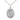 Sterling Silver Our Lady of Guadalupe Medal Necklace 1 inch by 3/4 inch on 18 inch Chain by Bliss