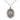 Sterling silver Our Lady of Perpetual Help medal necklace 1x3/4 inch pendant on 18 inch curb chain handcrafted by Bliss