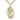 Large 14kt Gold Filled St. Christopher Medal Necklace 1 3/8 inch by 3/4 inch on 24 inch Curb Chain - Handcrafted by Bliss Manufacturing USA