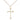 14kt Gold Filled Maltese Cross Necklace 7/8 inch Medium Pendant 18 inch Chain by Bliss Manufacturing