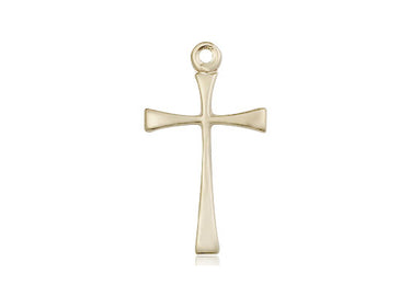 14kt Solid Gold Maltese Cross Medal 7/8 inch Medium Pendant by Bliss Manufacturing