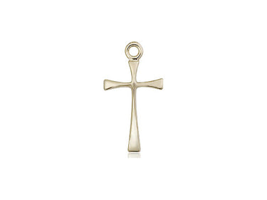 14kt Solid Gold Maltese Cross Pendant 3/4 x 3/8 handcrafted by Bliss Manufacturing USA
