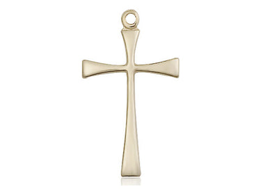 14kt Solid Gold Maltese Cross Pendant 1 1/8 x 5/8 handcrafted by Bliss Manufacturing USA