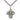 Sterling Silver Millennium Crucifix Necklace 7/8 x 3/4 with 24 inch chain by Bliss Manufacturing USA