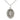 Sterling Silver Our Lady of Guadalupe Medal Necklace 1 inch x 5/8 inch with 18 inch Chain by Bliss
