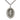 Sterling Silver Large Our Lady of Guadalupe Medal Necklace 1 1/4 x 7/8 inches 24 inch chain by Bliss