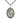 Sterling silver Miraculous Medal necklace 1 1/8 x 3/4 with 24 inch chain handcrafted by Bliss USA
