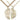Gold Filled Mizpah Coin Set Army Medal with 1x1 inch pendant and two gold filled chains by Bliss Manufacturing
