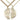 14kt Gold Filled Mizpah National Guard pendant necklace 1 inch by Bliss Manufacturing
