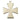 14kt Solid Gold Surfer Cross Pendant, 1 1/8 x 1 inch, handcrafted by Bliss Manufacturing
