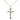14kt Gold Filled Maltese Crucifix Necklace 7/8 inch by 1/2 inch with 18 inch chain handcrafted by Bliss