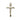 14kt Solid Gold Maltese Crucifix Pendant 7/8 x 1/2 inch handcrafted by Bliss Manufacturing USA