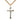 14kt Gold Filled Maltese Crucifix Necklace 1 1/8 x 5/8 inch pendant with 24 inch chain by Bliss Manufacturing