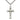 Sterling Silver Large Catholic Crucifix Necklace 1 3/8 inch pendant with 24 inch chain by Bliss Manufacturing