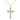14kt Gold Filled Medium Catholic Crucifix Necklace 1 1/8 x 5/8 pendant on 18 inch chain by Bliss USA
