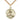 14kt Gold Filled St. John Vianney Patron Saint Medal Necklace 1 inch by 7/8 inch on 24 inch chain by Bliss